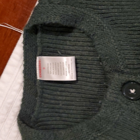 Girls Holiday pants and cardigan set Gymboree - Picture 4 of 8